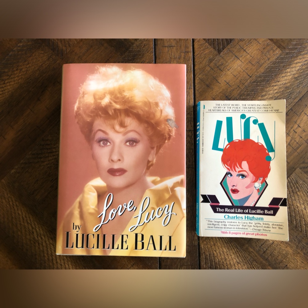 Lucille Ball - set of two books. Autobiography and biography. Exc condition